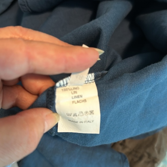 Linen blue dress brand new size 12 - Picture 5 of 7